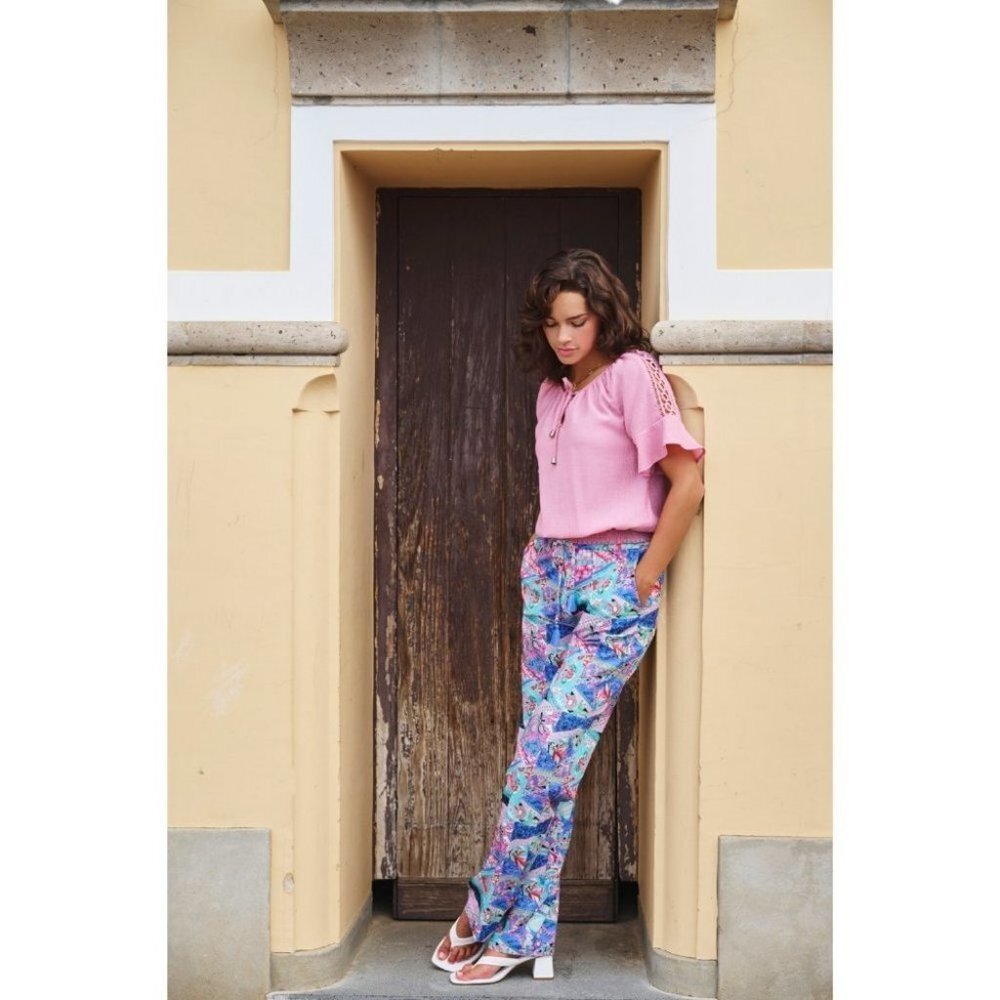 NWT ESQUALO Summer Blues Trousers